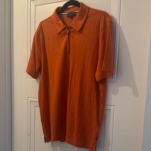 Ted Baker London Men's Orange Polo Shirt